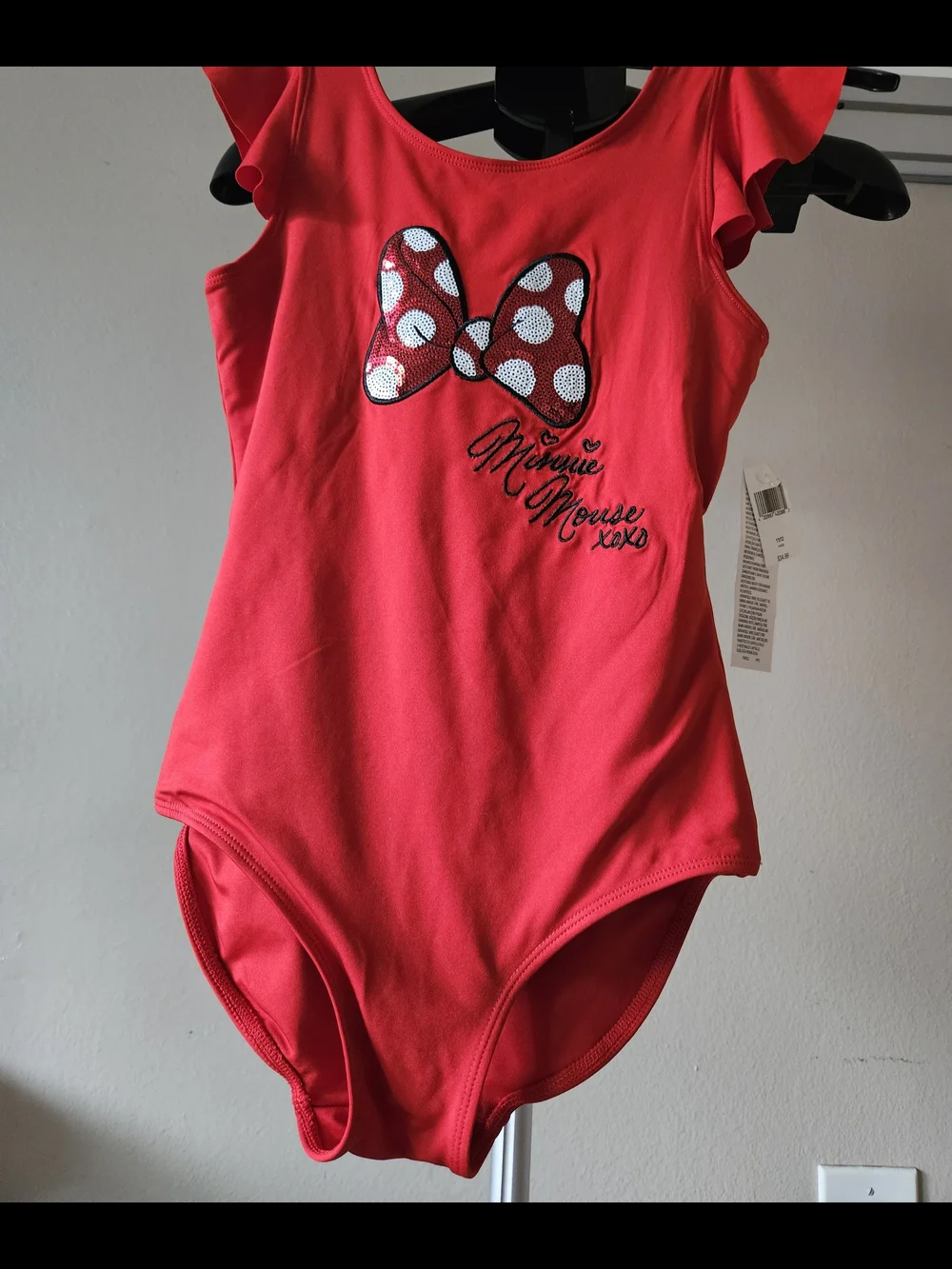 Minnie Mouse Red Leotard and Tutu Set For Kids